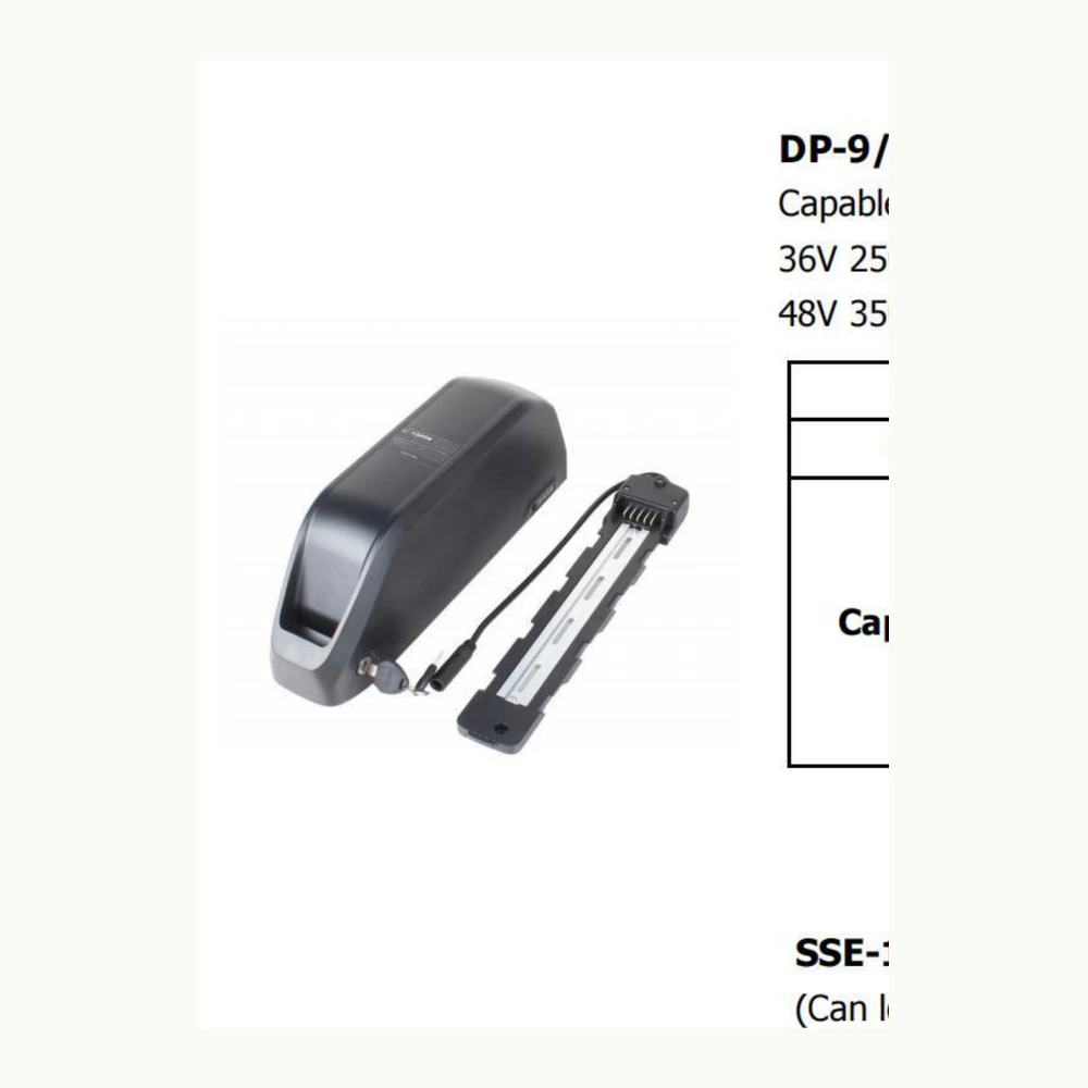 36V/48V/52V Polly Downtube Electric Bicycle Lithium Battery